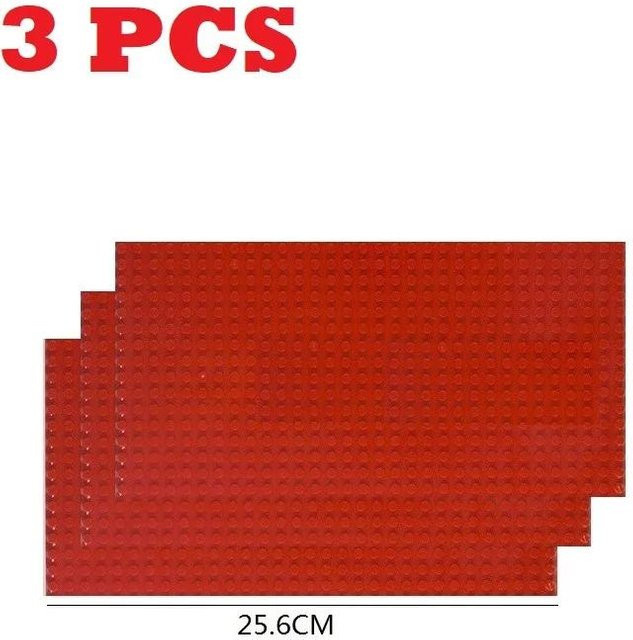 3 Stück Bauplatten, Kunststoff, Mehrfarbig, ab 14 Jahre - Bild 1