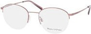 MARC O'POLO 502225 Korrektionsbrille, Halbrand, Rund, Metall, Unisex, purple pink - Bild 1