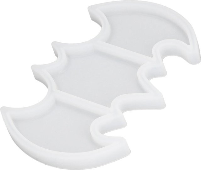 Igeteck Silikonform mit Fledermaus-Design in Weiß für DIY-Projekte - Bild 1