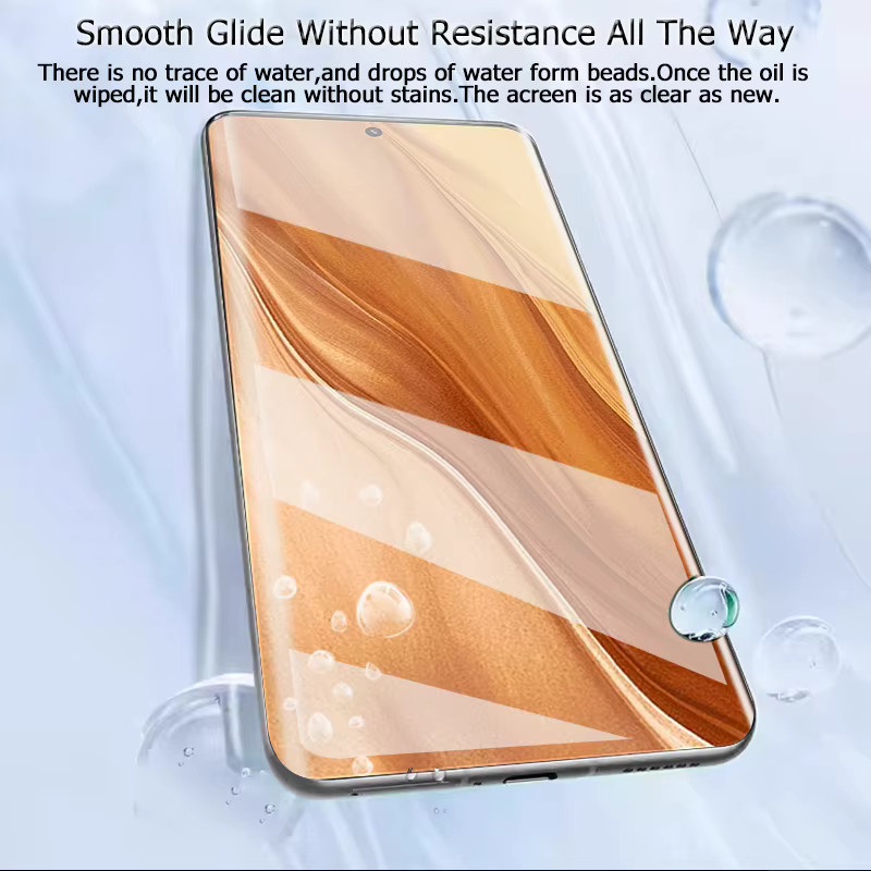 3er-Pack gehärtetes Schutzglas für Realme GT2 Explorer Master, transparent, Fingerabdruck-Entsperrung kompatibel - Bild 2