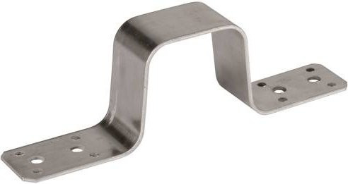 DEHN Überbrückungslasche 377016 UEBL L170 B5.2 6.5 AL in Silber - Bild 1