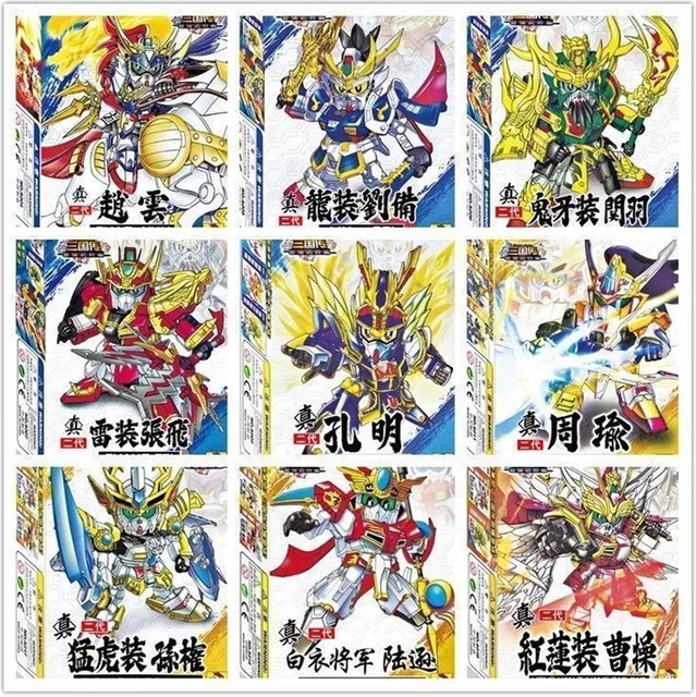 Anime BB Mobile Anzug SD Drei Königreiche Roboter Actionfigur Modell Kits 8cm - Bild 1