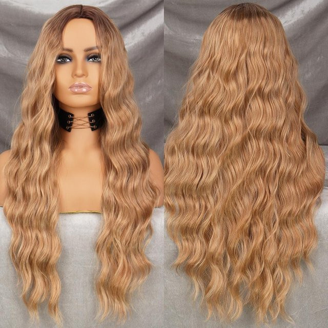 Waverly Perücke Damen, lange gewellte synthetische Haare, hitzebeständig - Bild 1
