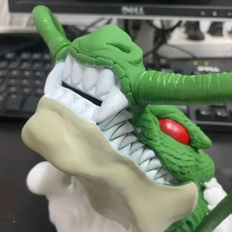 Bandai Shenron Dragon Ball Figur Spardose in Grün aus Kunststoff als Anime Deko und Geschenk - Bild 2