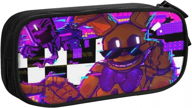 Doppellagiges Federmäppchen Springtrap Fnaf von Fancy Style Studio in Purple - Bild 1