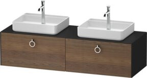 Duravit Waschtischunterschrank White Tulip in Weiß, B/T: 160 x 55 cm - Bild 1