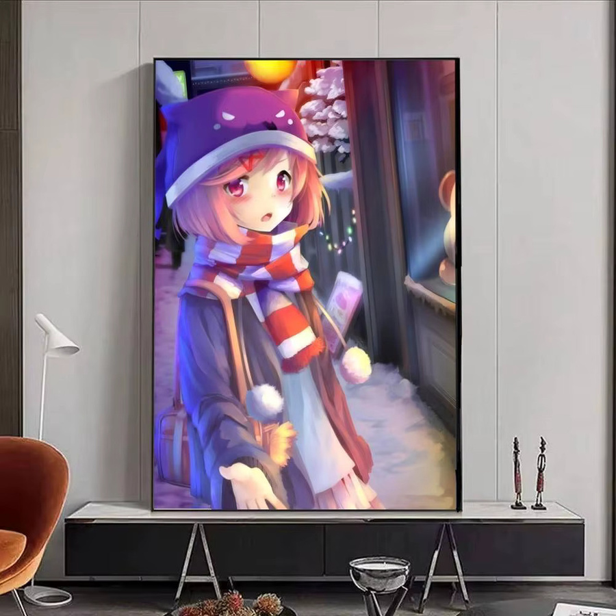 Natsuki Anime Wandposter Bilibili Cartoon Charakter Wandaufkleber Mehrfarbig - Bild 6