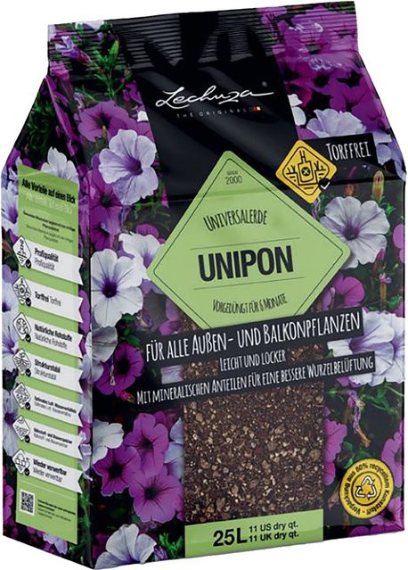 Lechuza UniPon 40 Pflanzsubstrat für Garten und Balkon, Neutral - Bild 1