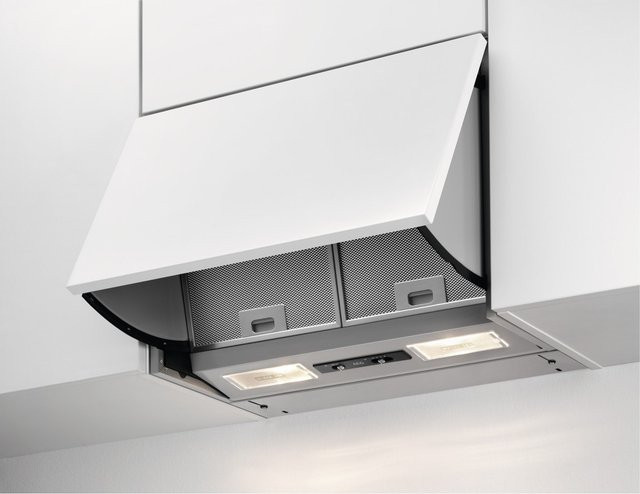 AEG Einbau-Dunstabzugshaube DEB2631S Flip Open in Silber - Bild 1