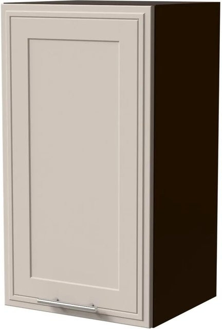 Feldmann-Wohnen Hängeschrank Salo W2 in Lava und Kaschmir Matt mit Kassettenoptik, B/T/H: 40 x 32,5 x 72 cm - Bild 1