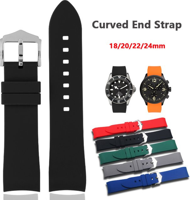 olevo Uhrenarmband Silikon, Unisex - Bild 1