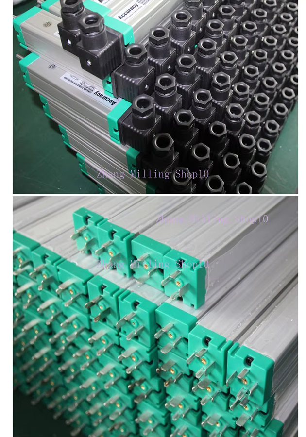 KTC Linearer Verschiebungssensor als Wandler und elektronisches Lineal mit Zugstange in Silber, Messbereich 50-450mm - Bild 3