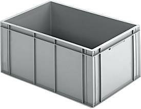 Ringoplast Euro Box Bäckerkasten grau, 56,8 l, lebensmittelecht, B/T/H: 40,0 x 60,0 x 27,3 cm - Bild 1