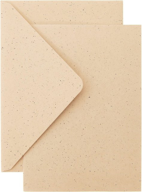 Rico Design Paper Poetry Kartenset in Cappuccino B6/B6 - Bild 1