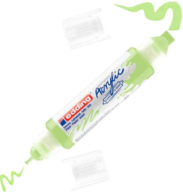 edding 5400 Acryl 3D Double Liner in Pastell-Grün - Bild 1