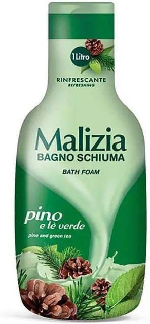 Malizia Bad Pino Badezusatz Schaum mit ätherischen Ölen, 1l, Unisex - Bild 1