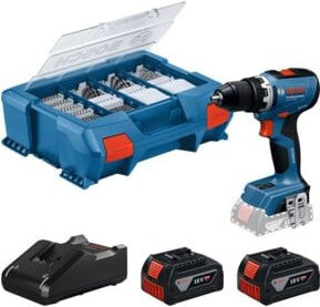 Bosch Professional Akku-Bohrschrauber GSR 18V-65 in Blau inklusive 2 x 4,0 Ah Akkus - Bild 4