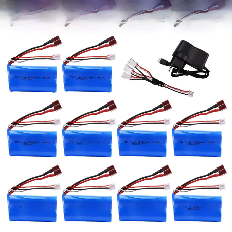 Wltoys 2S LiPo Akku 7,4 V 5000 mAh 20C für RC Autos Ersatzteile - Bild 5
