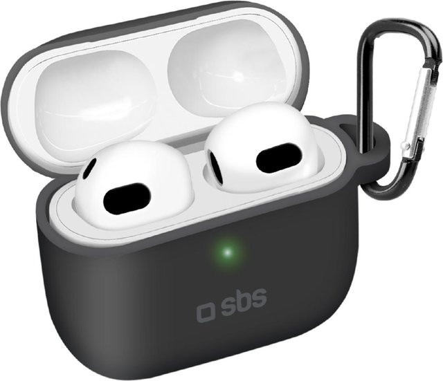 Silikon-Etui für Apple AirPods 3 in Schwarz - Bild 1