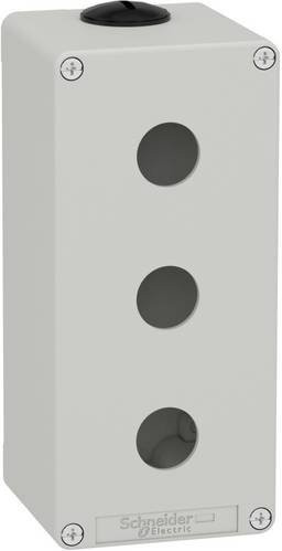 Schneider Electric XAPD3503 Leergehäuse aus Metall in Grau und Weiß - Bild 1