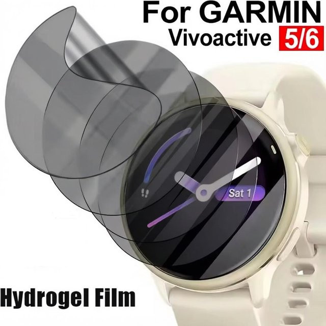 Garmin Hydrogelfolie Displayschutz, VivoActive 5 6, transparent - Bild 1