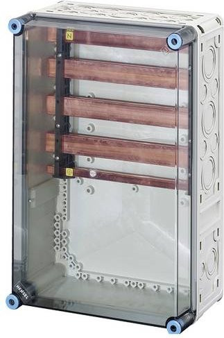 Hensel Mi 6356 Verteilerschrank Aufputz aus Kunststoff in Weiß - Bild 1