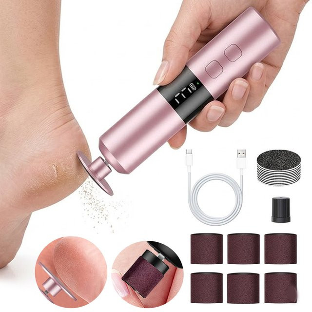 peicon Elektrischer Fußhornhautentferner, Pink, Unisex - Bild 1