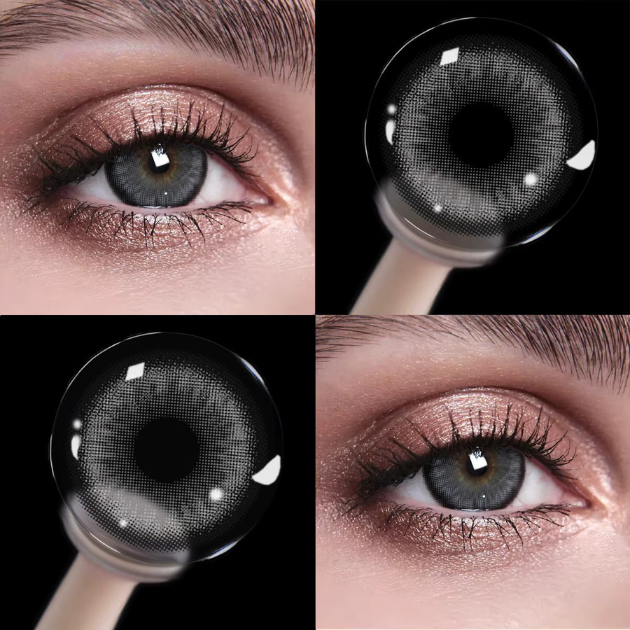 Visuashow Grey Series Farblinsen Jahreslinsen, 2 Linsen - Bild 2
