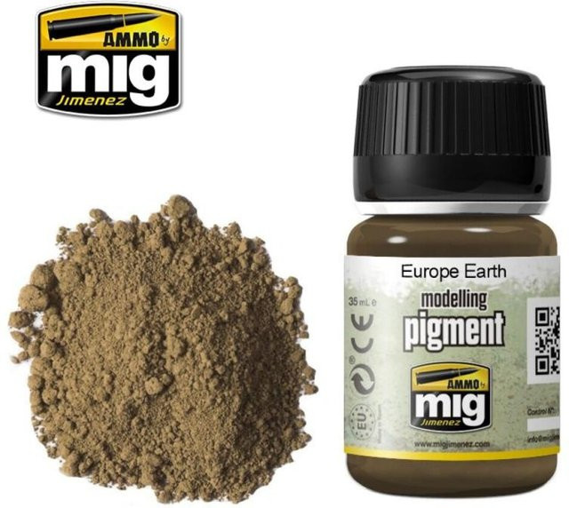 AMMO by MIG Jimenez Pigment Europe Earth, Braun - Bild 1