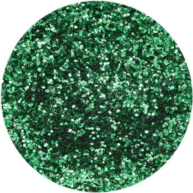 Glorex Bio Glitter fein in Grün - Bild 1