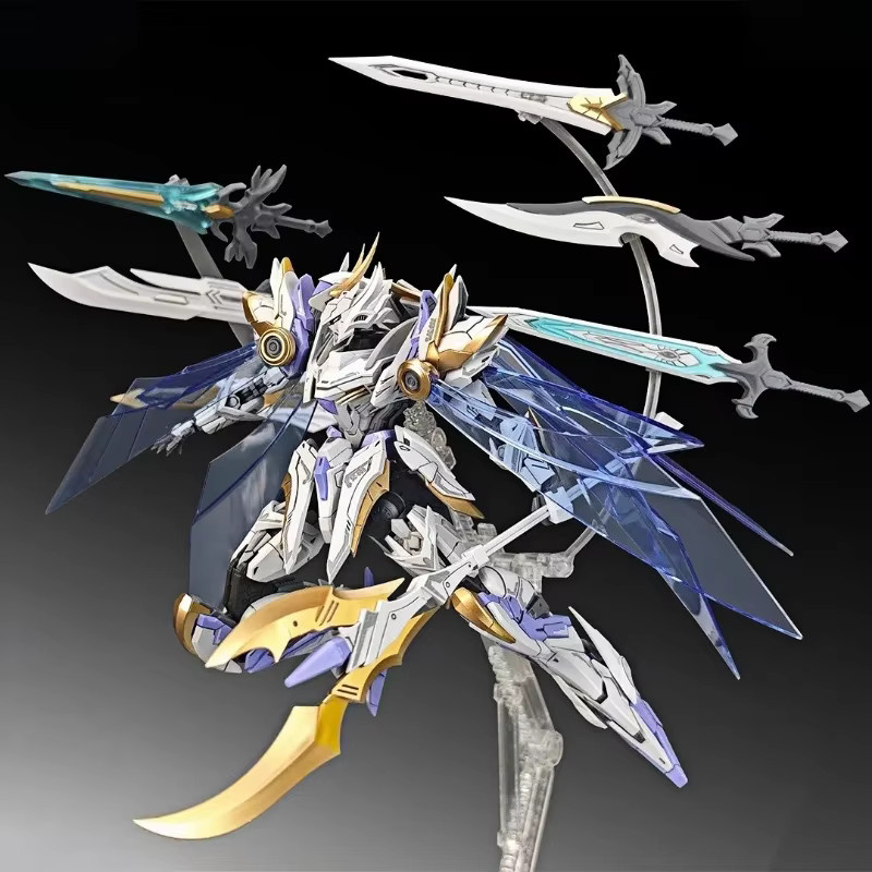 SNAA Knights of The Round Table Percival Tristan Achilles Lancelot, Modellbausatz Actionfigur, mit zwei Rüstungsmodi - Bild 2