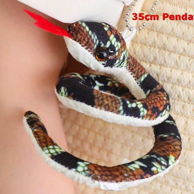 Yiran Health & Beauty Burmesisches Python-Stofftier, Plüsch / Textil, ab 14 Jahren - Bild 1