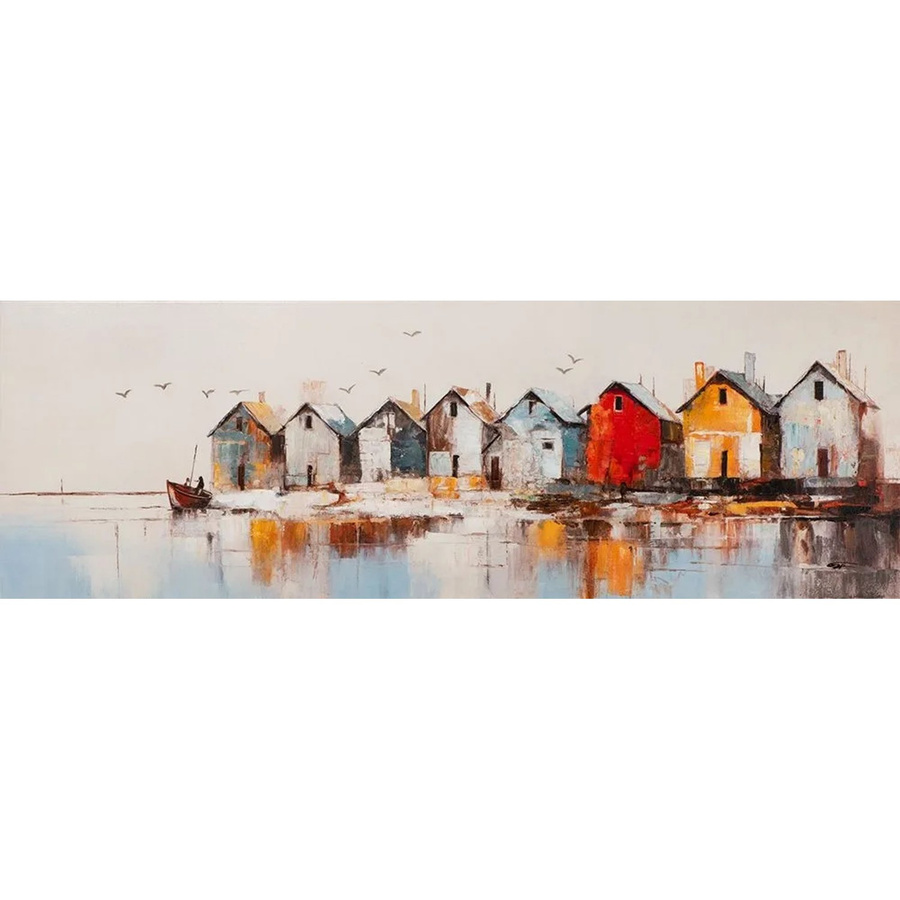 Art Universe Leinwandbild Lakeside Living Mehrfarbig B: 50 cm, H: 150 cm - Bild 2