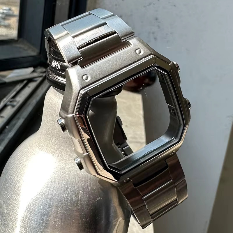 Casio Uhrengehäuse Edelstahl, Silber, Unisex - Bild 6