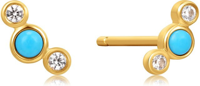 Ania Haie Ohrring, 585 Gelbgold, Saphir, Damen - Bild 1