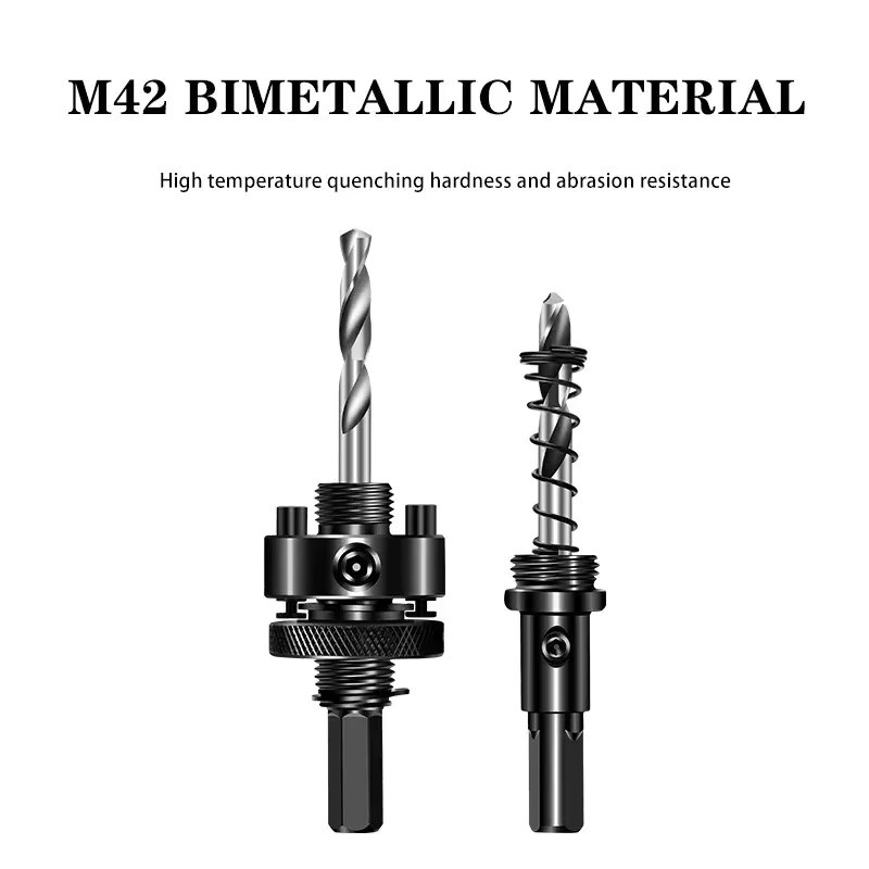 TGGJ TG Metallmechanik-Bohrer zur Herstellung von Drei-Wege-Löchern für Stahl, PVC und Gipskarton, 25–120 mm - Bild 3