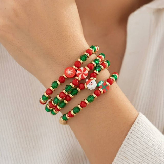 KunJoe Armband-Set, Kristall, Perle, Damen, Bunt - Bild 1