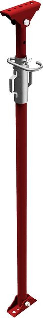 Schake Schrägstütze lackiert in Rot mit einem Verstellbereich von 180 cm bis 292 cm - Bild 1