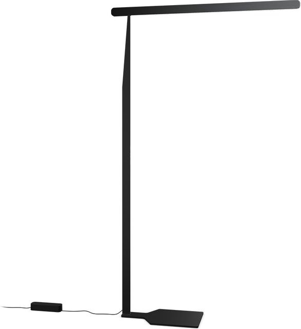 Occhio Mito linear terra LED-Stehleuchte in Schwarz matt mit Black Phantom Kopf, Höhe: 190 cm - Bild 1