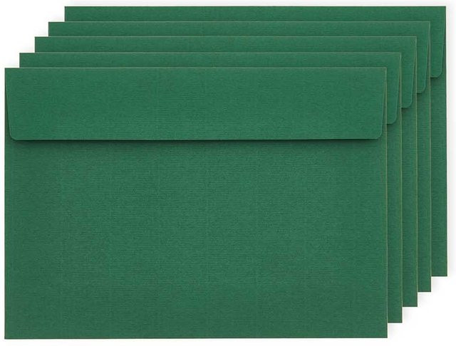 Rico Design Paper Poetry Luxury Umschläge C6 Dunkelgrün - Bild 1