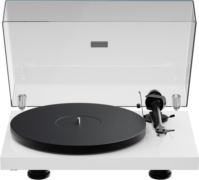 Pro-Ject Debut EVO 2 Plattenspieler in Hochglanz Weiß - Bild 1