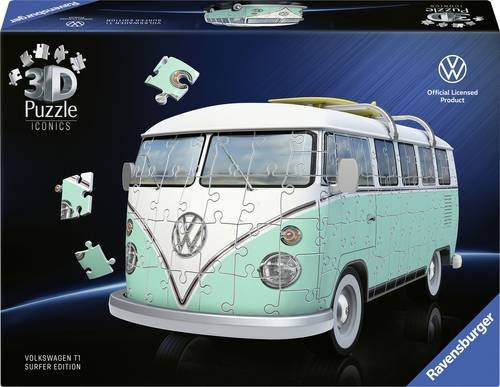 Ravensburger Iconics Volkswagen T1 3D Puzzle - Bild 1