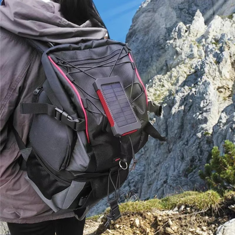 Lenovo Solar-Powerbank mit 500000 mAh Kapazität für iPhone, Samsung und Huawei in Schwarz und Gelb - Bild 2