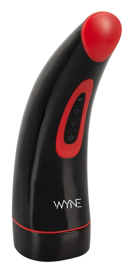 WYNE Masturbator 03 in Schwarz mit Vibrations-, Saug- und Wärmefunktion - Bild 2