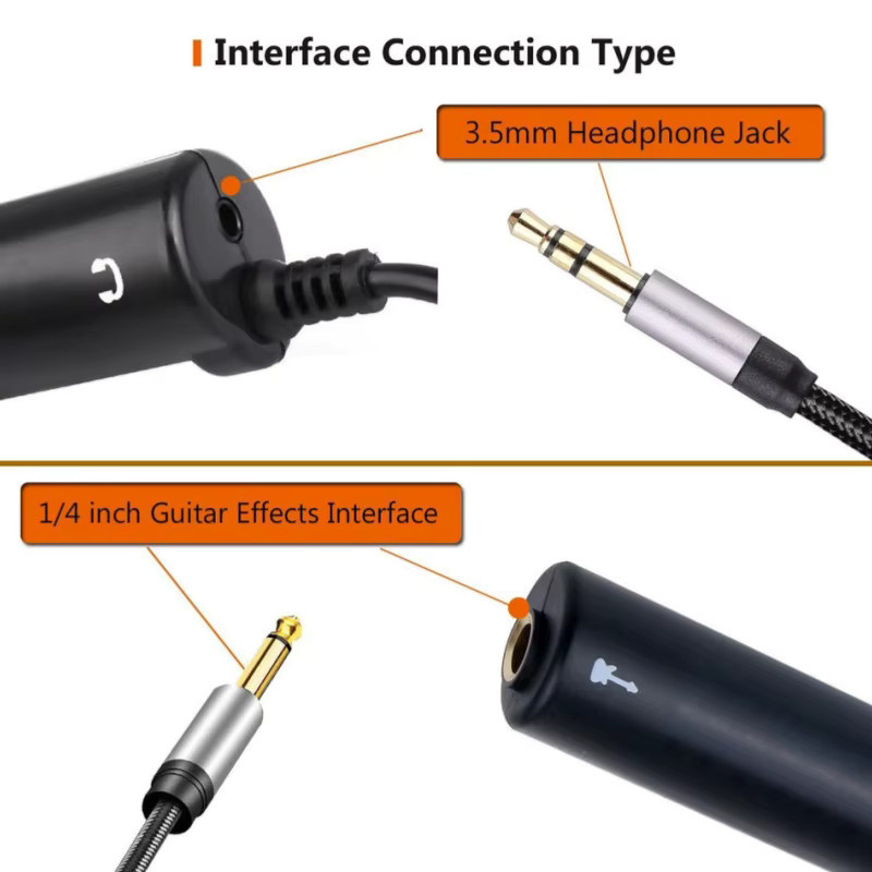 2 Stück iRig Gitarren-Interface Konverter Adapter in Schwarz für Smartphone und Gitarren-Audio-Interface - Bild 3