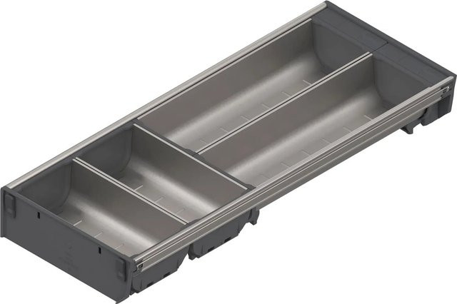 Blum Besteckeinsatz Orga-Line Schalen-Set Grau für Korpusbreite 300-399 mm und Nennlänge 500 mm - Bild 1