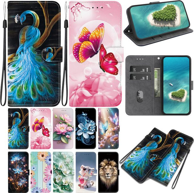 Leder Handyhülle mit Kartenfach für Samsung Galaxy A73 A72 A71 A51 A20 A30 A40 A50 A30S A70 A70S A31 A41 4G 5G als Brieftasche - Bild 1