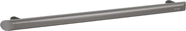 Delabie Be-Line Haltegriff aus Aluminium in Anthrazit, Wandmontage, Durchmesser: 3,5 cm, Länge: 60 cm - Bild 1