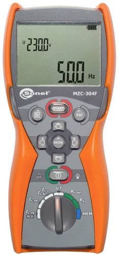 Sonel MZC-304 F Installationstester in Orange - Bild 1