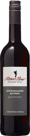 Roter Bur Rotwein Pinot Noir 2023, Baden, lieblich, 0,75 l